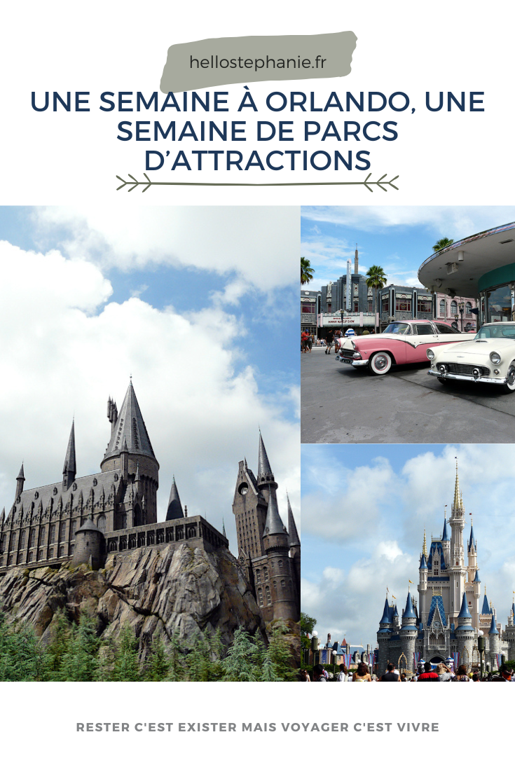 Une semaine à Orlando, une semaine de parcs d’attractions