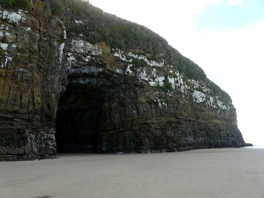Cathedral Cave, Catlins, Nouvelle Zélande