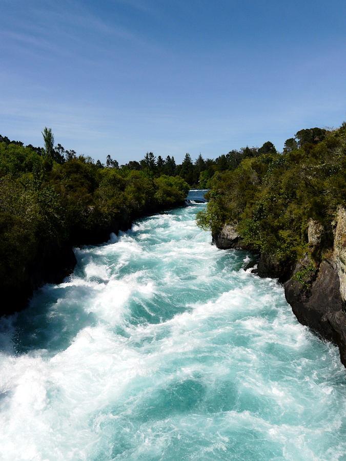 Huka Falls, Nouvelle Zélande