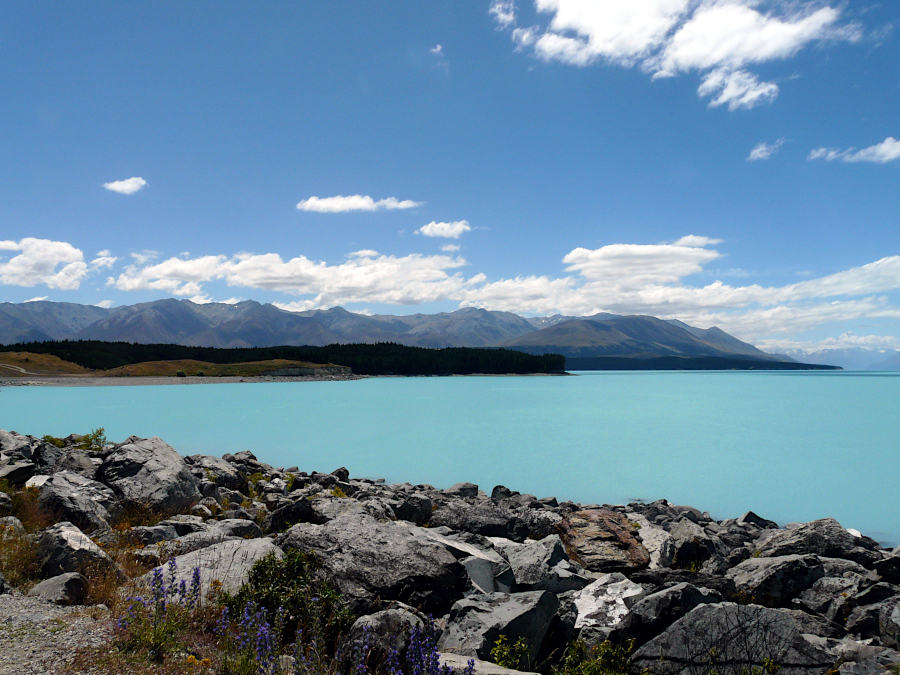 Lake Pukaki, Nouvelle Zélande