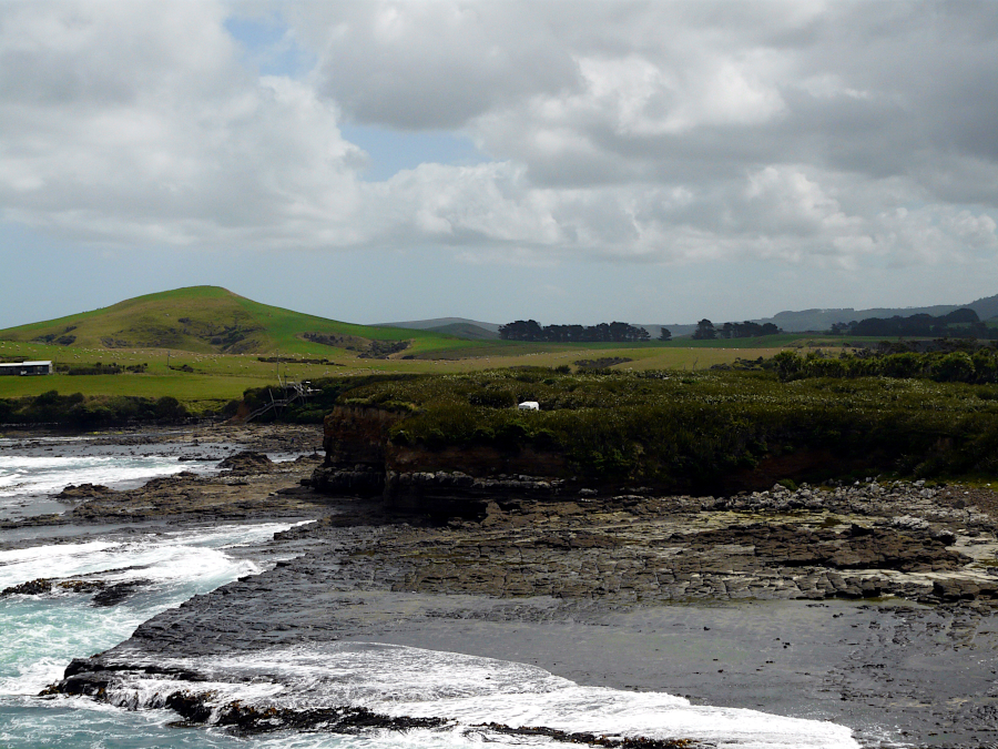 Porpoise Bay, Catlins, Nouvelle Zélande