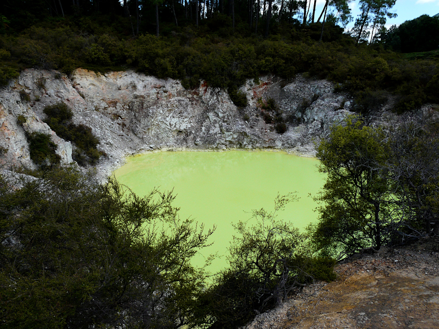 Wai O Tapu, Nouvelle Zélande