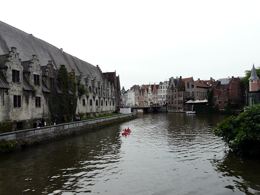 Balade en bateau, Gand, Belgique