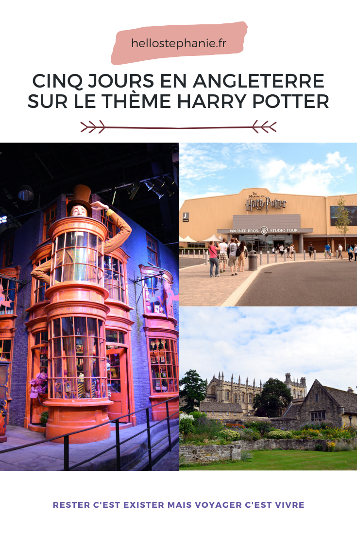 Cinq jours en Angleterre sur le thème Harry Potter