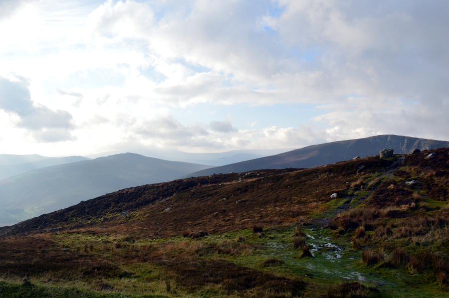 Les monts du Wicklow, Wicklow, Irlande