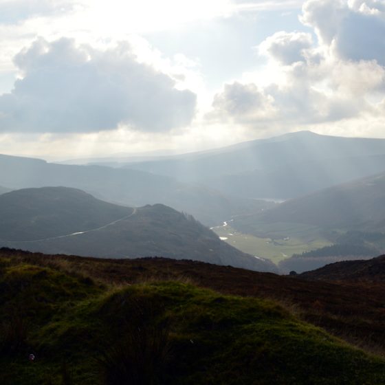 Les monts du Wicklow, Wicklow, Irlande