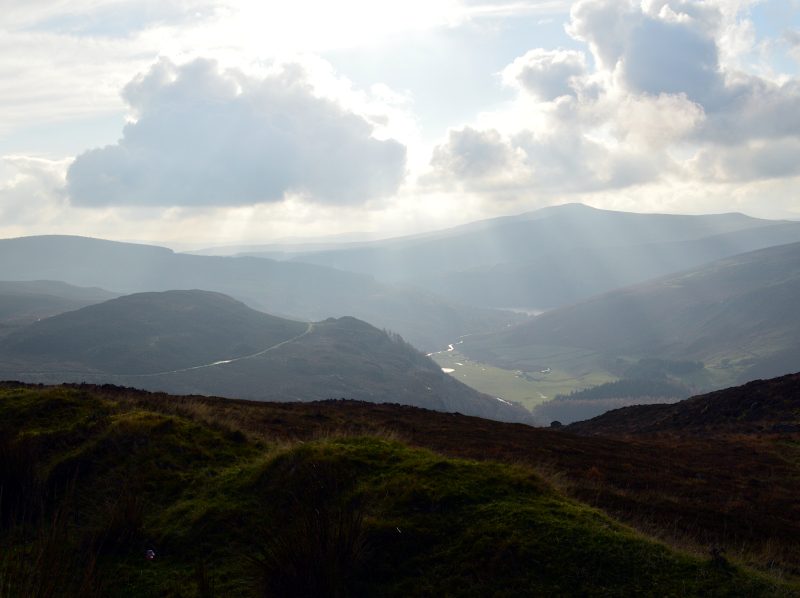 Les monts du Wicklow, Wicklow, Irlande