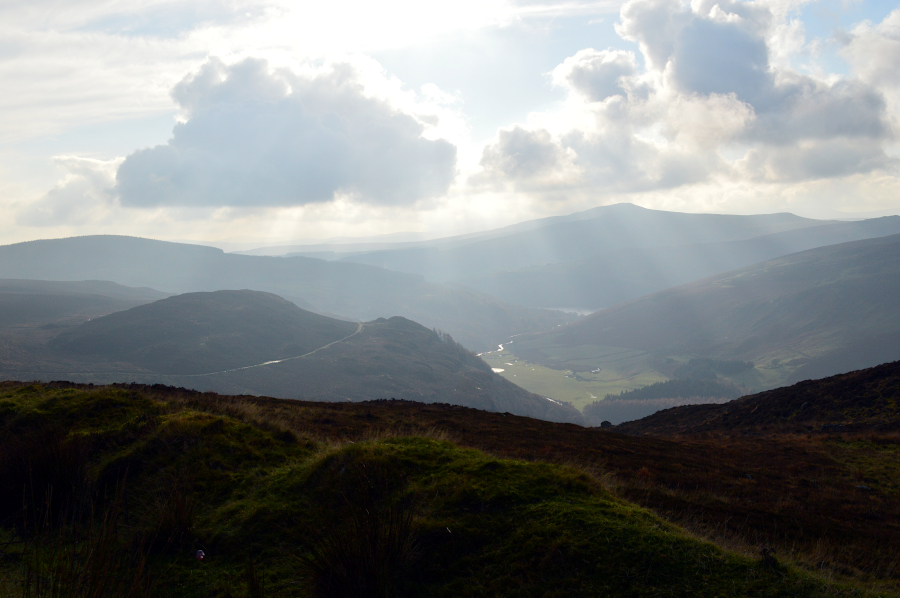 Les monts du Wicklow, Wicklow, Irlande