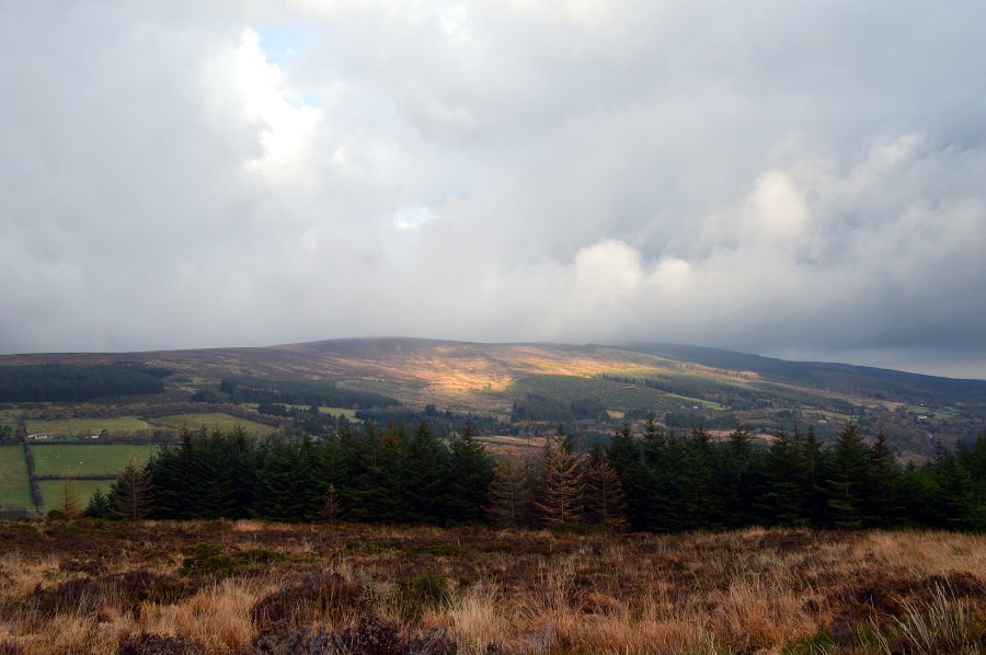 Les monts du Wicklow, Wicklow, Irlande