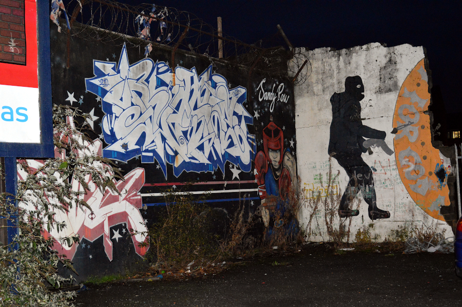 Street art, Belfast, Irlande